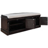 Cozy Shoe Storage Bench with Cushioned Top