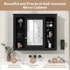 Sleek Bathroom Mirror Cabinet with Shelves