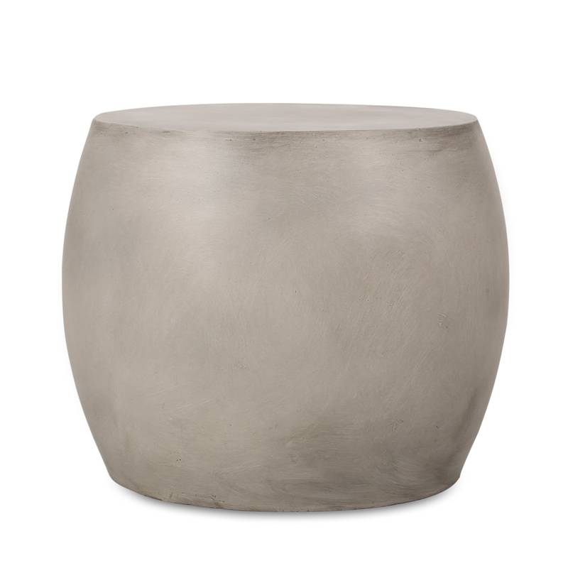 Chic Outdoor Concrete Side Table