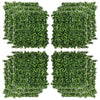 Lush Green Boxwood Wall Panel - UV-Protected Privacy for Any Space