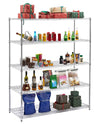 Maxi-Shelf Pro: Heavy-Duty Adjustable Wheel Racks