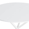 Chic Round Dining Table with Removable Top