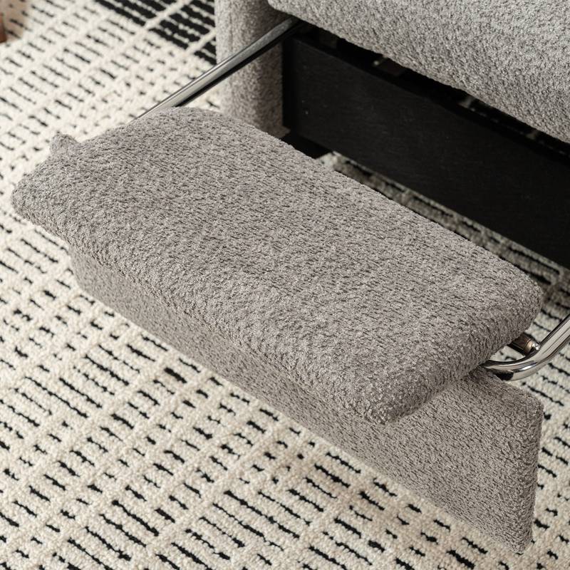 Cozy Rocking Chair with Footrest