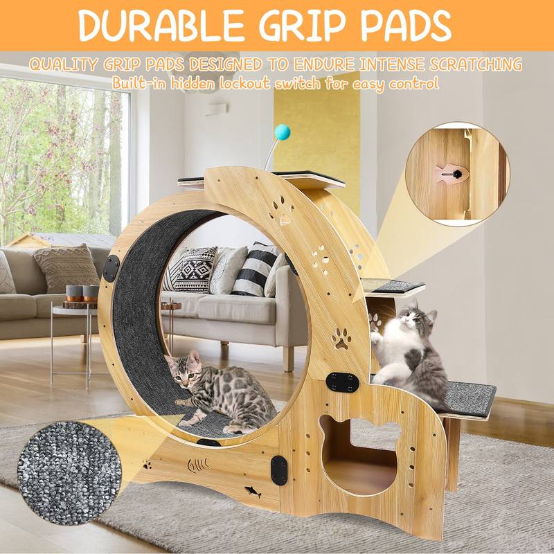 Purrfect Cat Exercise Wheel