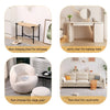Natural Touch Vanity Stool
