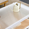 Sleek White Double Layer Coffee Table