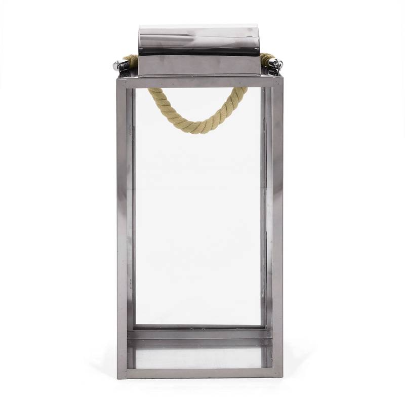 Shimmering Steel Lantern