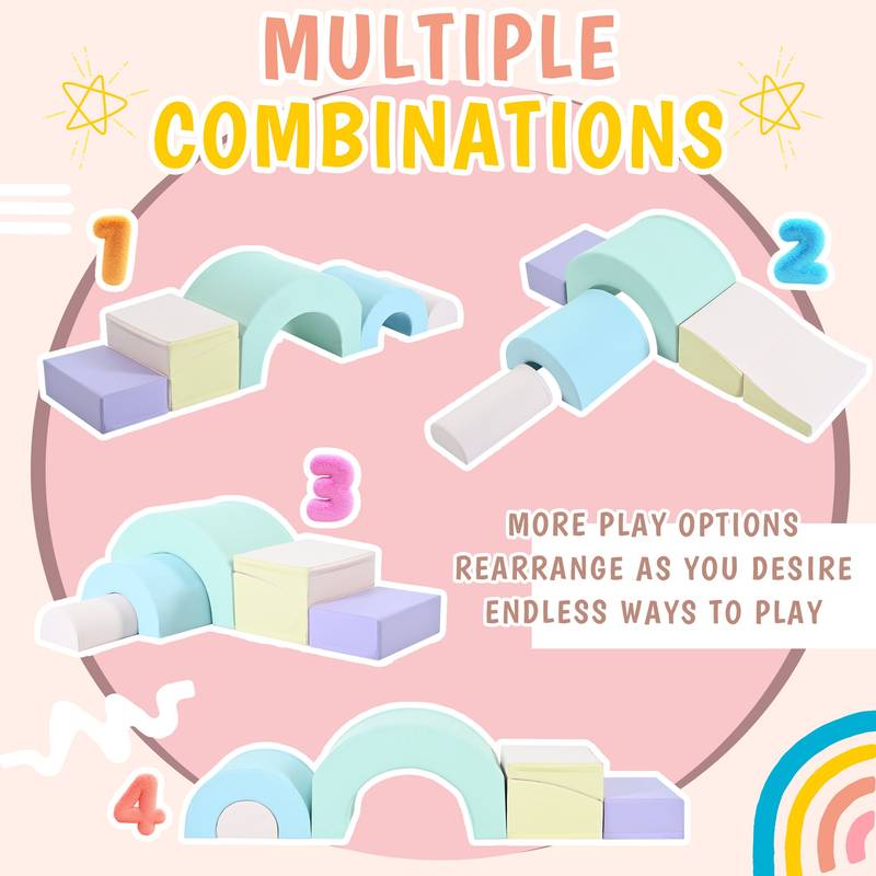 Adventure Foam Climbing Set for Toddlers