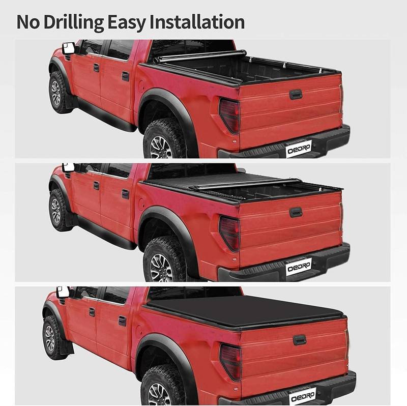 Easy Roll-Up Truck Bed Cover for Ford F-150