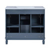 Chic Royal Blue Bathroom Vanity with Sink & Storage