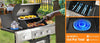 Ultimate Outdoor Propane Grill with Side Burner & Cover