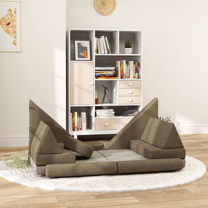Cozy Kids Play Couch - Fun & Versatile Lounger