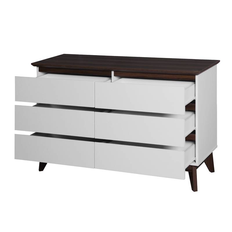 Chic Six-Drawer Storage Chest
