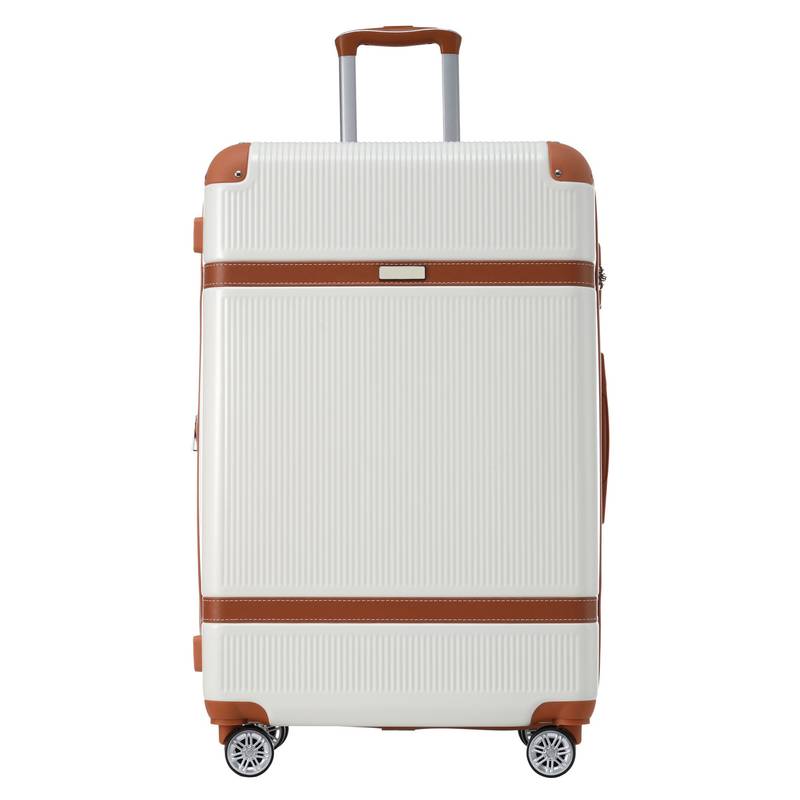Traveler's Delight: Ultimate 3-Piece Spinner Luggage Set with TSA Lock