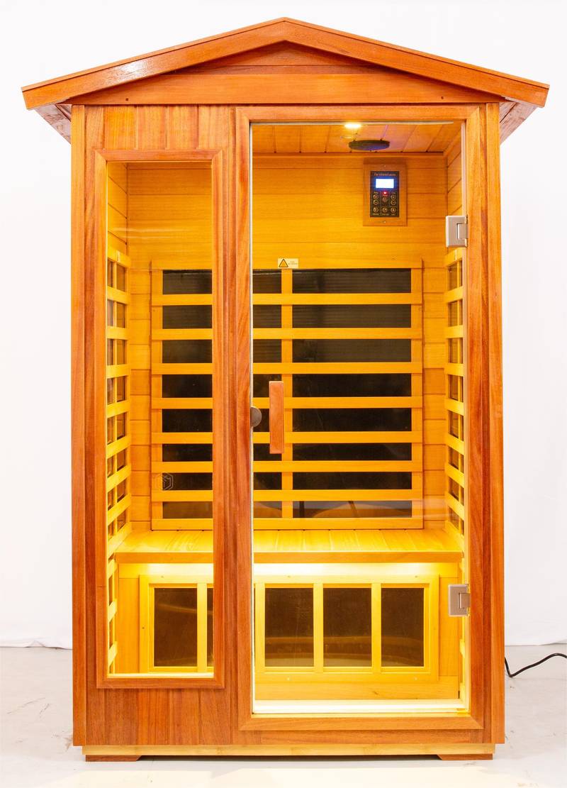 Cozy Wood Escape Sauna for Two
