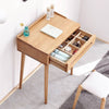 Natural Wood Compact Dresser Table