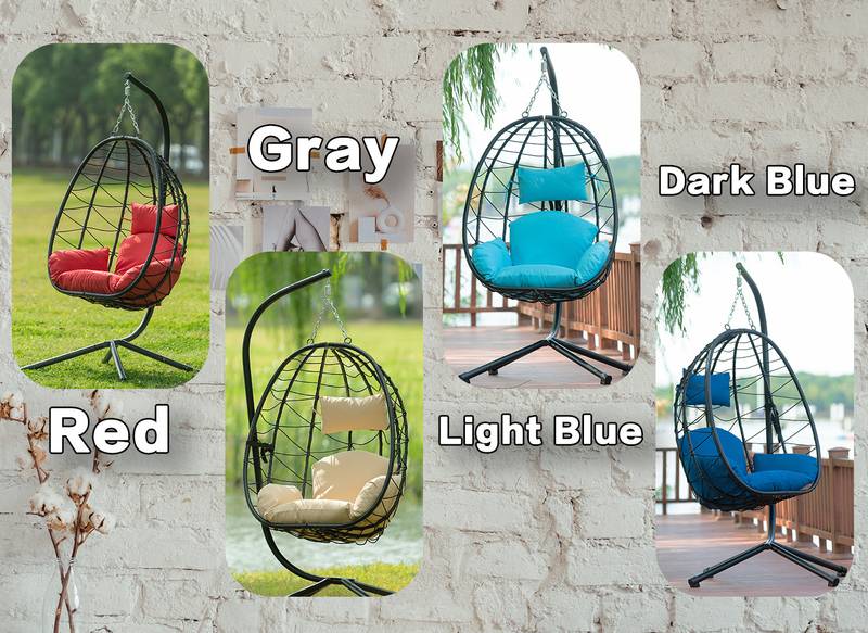 Cozy Egg Swing Chair with Stand