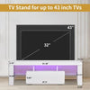 Stylish TV Stand with Storage & Drawer