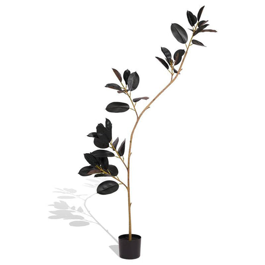 Lush Tropical Bonsai - UV-Resistant Artificial Plant