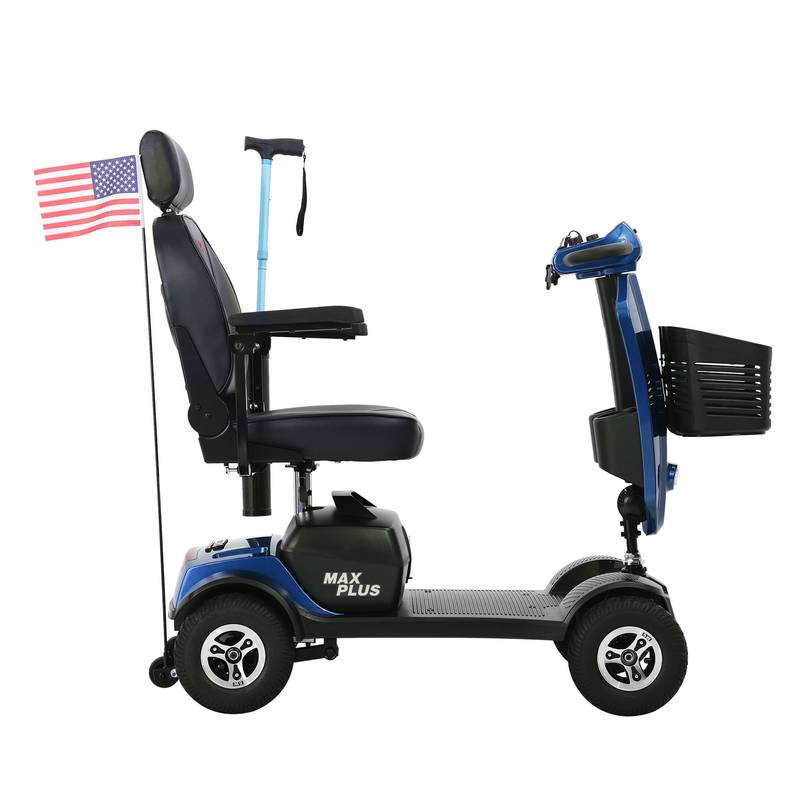 Blue Breeze Mobility Scooter with Basket & USB Charger