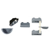 PawHut Cozy Cat Climb & Rest Wall Set