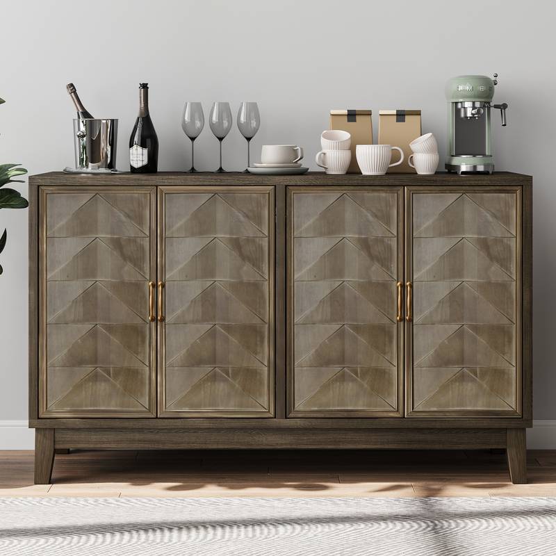 Chic Vintage Buffet Cabinet with Ample Storage