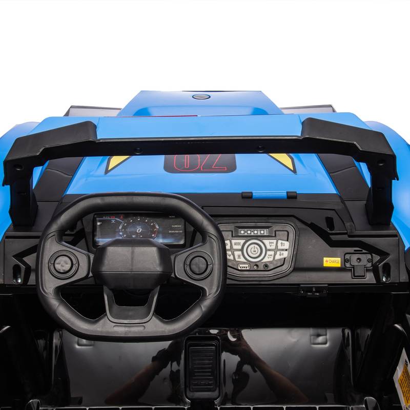 Police Cruiser Kids Ride-On Car with Parental Control