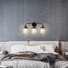 Clear Glass Modern Sconce - Stylish Indoor Light Fixture