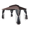 Cozy Patio Oasis Canopy Tent with Mosquito Netting