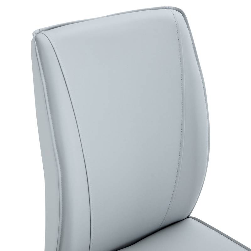 Chic Gray Arch Dining Chairs - Set of Two