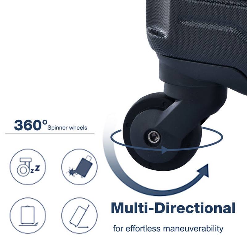 Travel Buddy Luggage Set - Stylish & Secure Spinner Suitcases