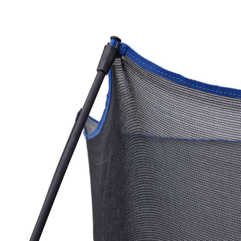 Blue Trampoline Safety Net with Elastic Ropes
