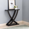 Chic Red Cocoa Console Table
