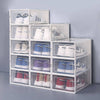 Clear Stackable Shoe Storage Boxes