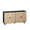 Chic Rattan Storage Cabinet