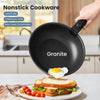 Sleek Non-Stick Pots and Pans Set with Easy Grip Handle
