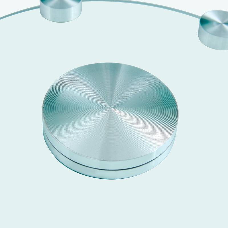 Spin & Store Round Glass Organizer