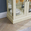 Elegant Glass Display Cabinet with Lights