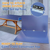 Blue Foldable Ping Pong Table Top for Indoor Fun