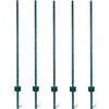 Sturdy Steel Fence Posts - Durable U-Channel Support for Your Garden