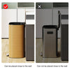 Soft Close Step Trash Can - Stainless Steel Elegance