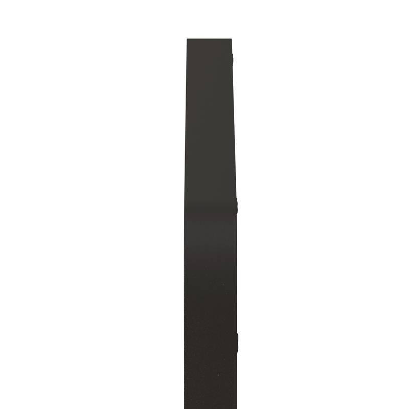 Chic Black Rectangular Wall Mirror