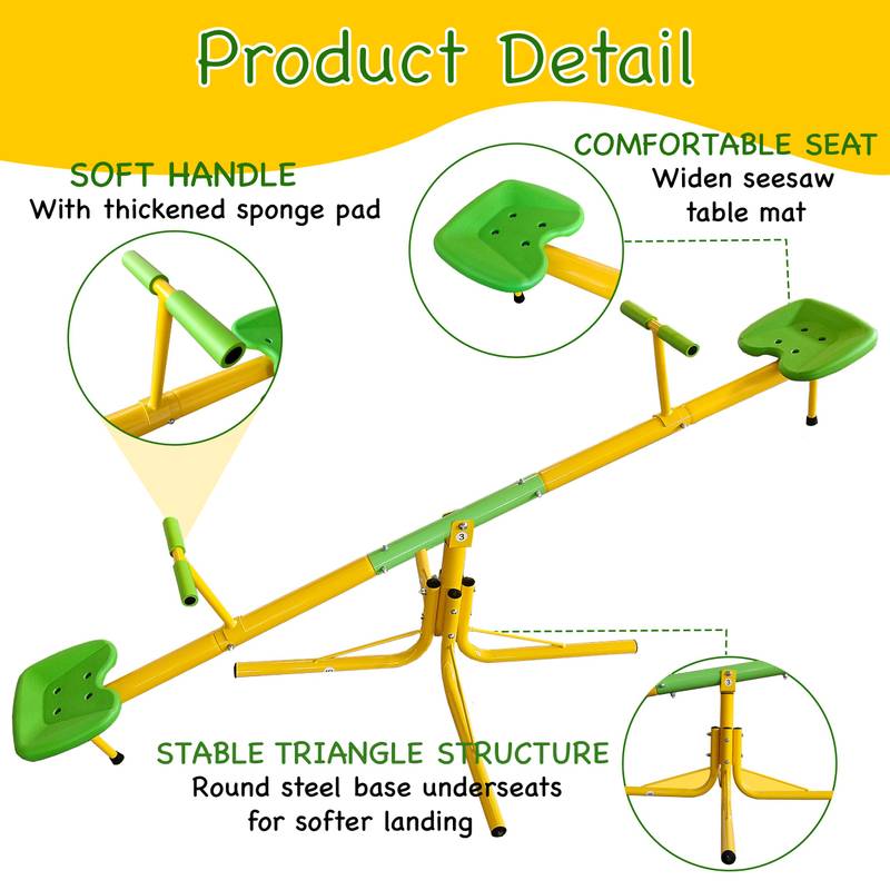 Spin & Swing Seesaw Adventure