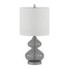 Curvy Glass Table Lamps - Set of Two