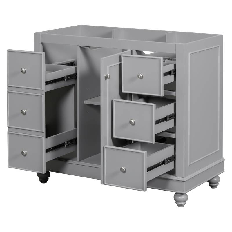 Gray Oasis Bathroom Vanity