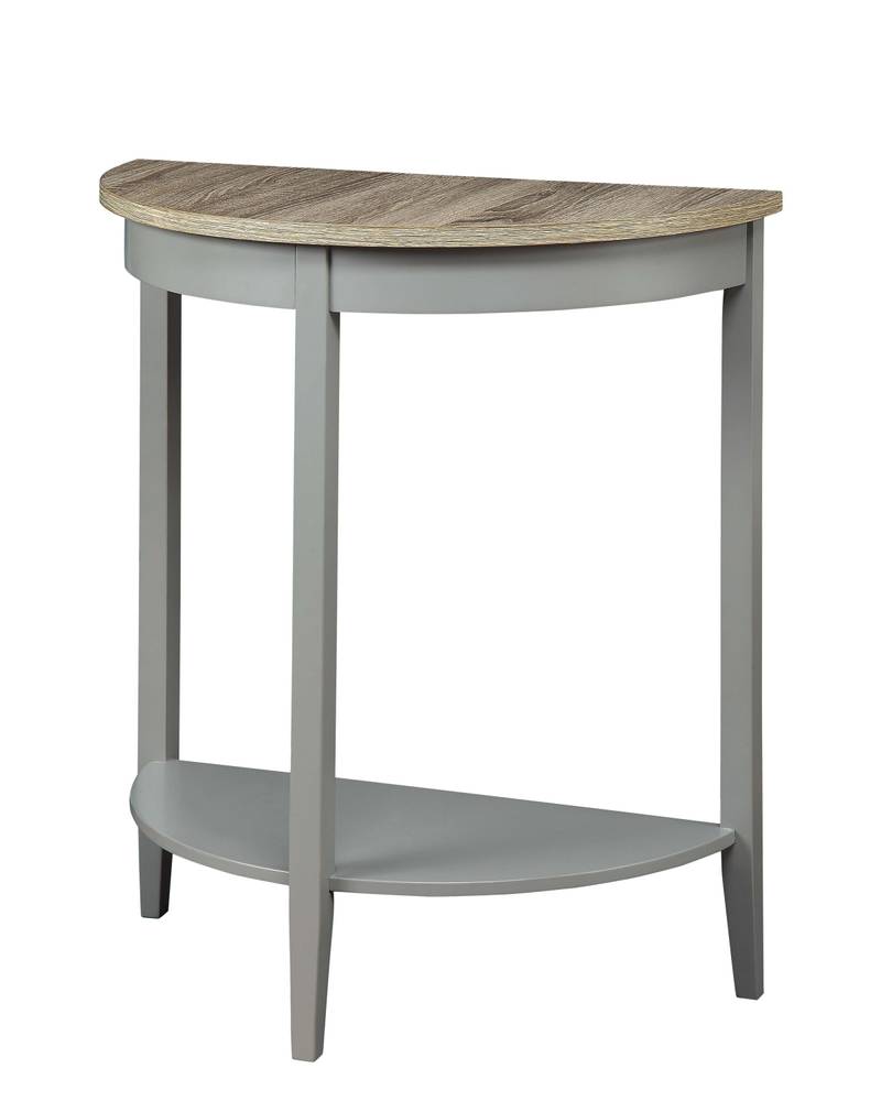 Gray Oak Justino Console Table