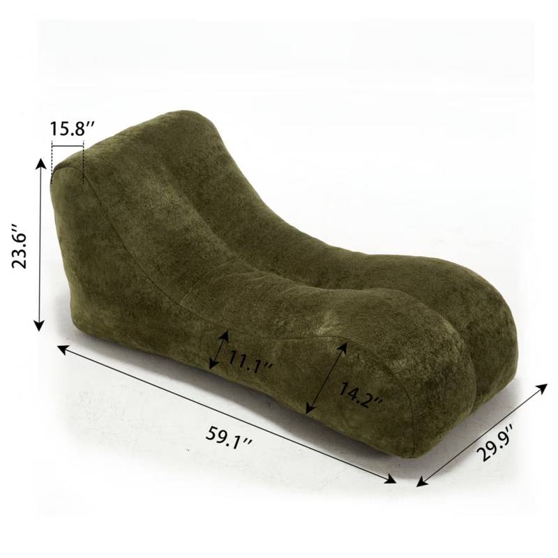 Cozy Curves Bean Bag Chair