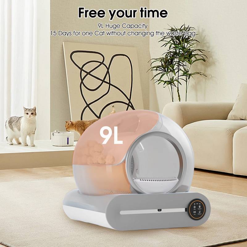 Smart Self-Cleaning Cat Litter Box