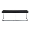 Stylish Shoe Bench with Silver Legs - Perfect Storage for Every Space