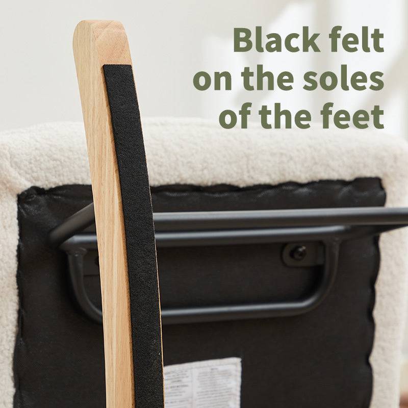 Cozy Glide Rocking Chair for Nurseries and Homes